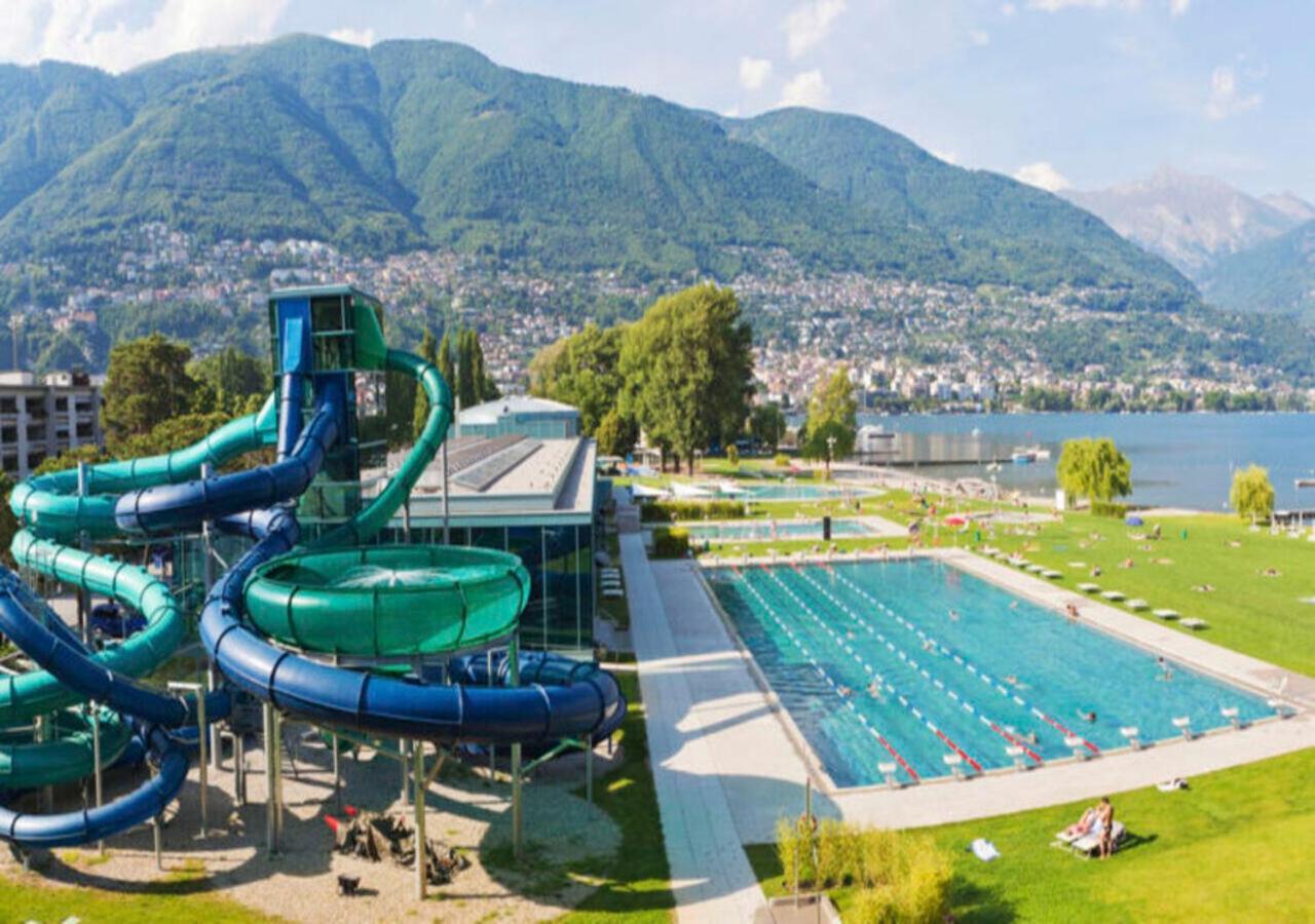 Locarno Pacifico Gioiello A 4 Minuti Dal Lago Exteriör bild